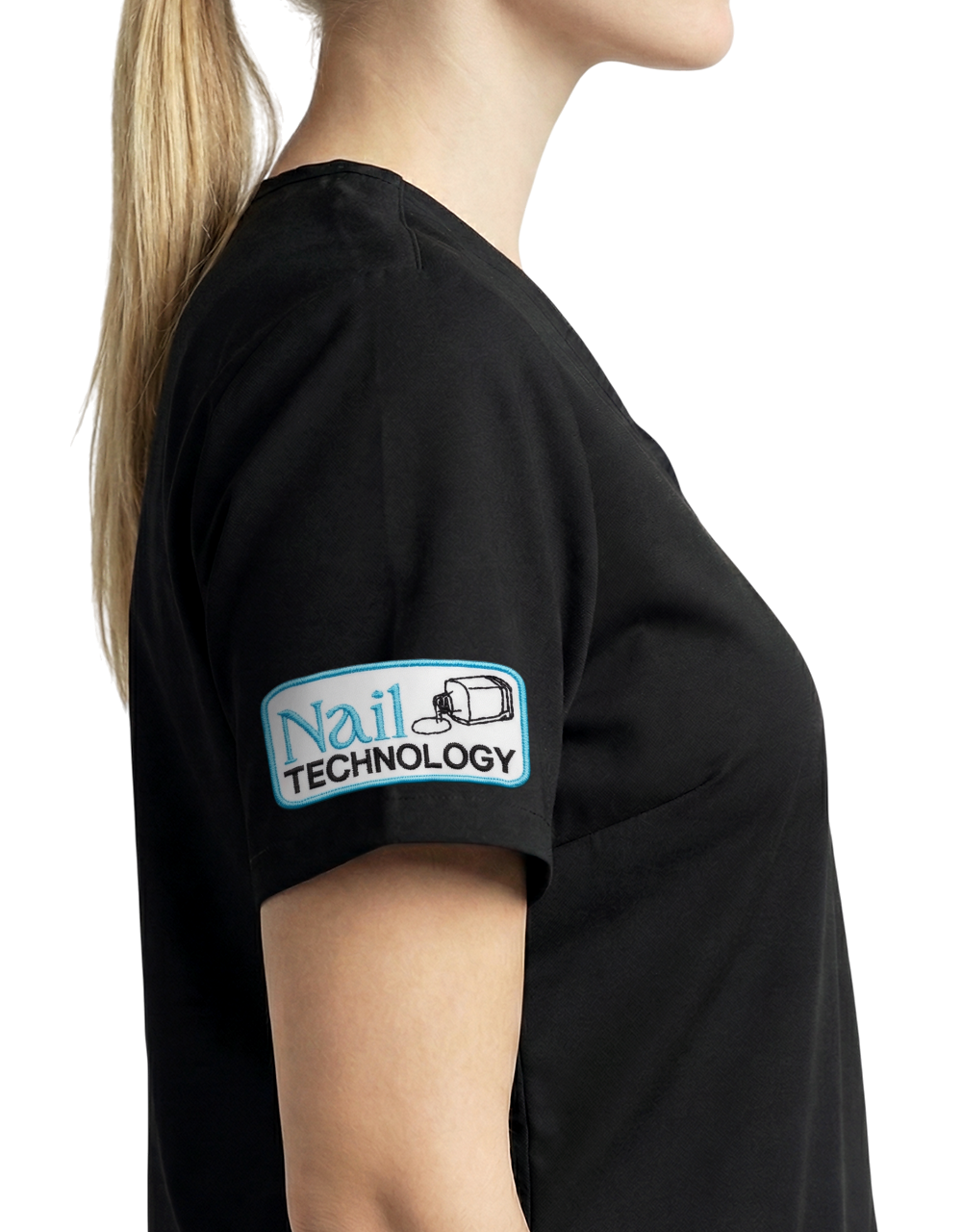 Euphoria - Black Unisex Scrub Top