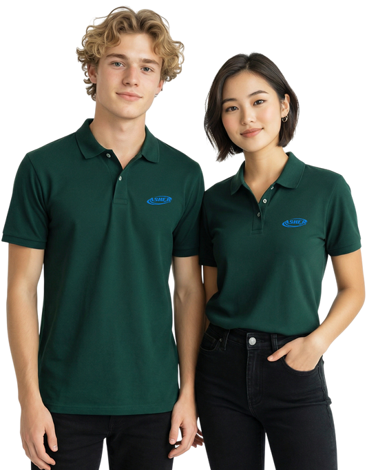 Asher Green Unisex Polo Business