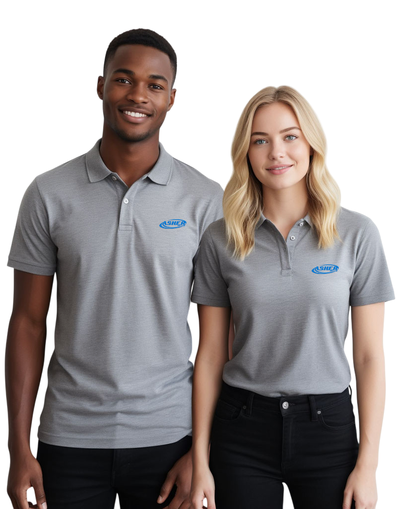 Asher Grey Unisex Polo IT