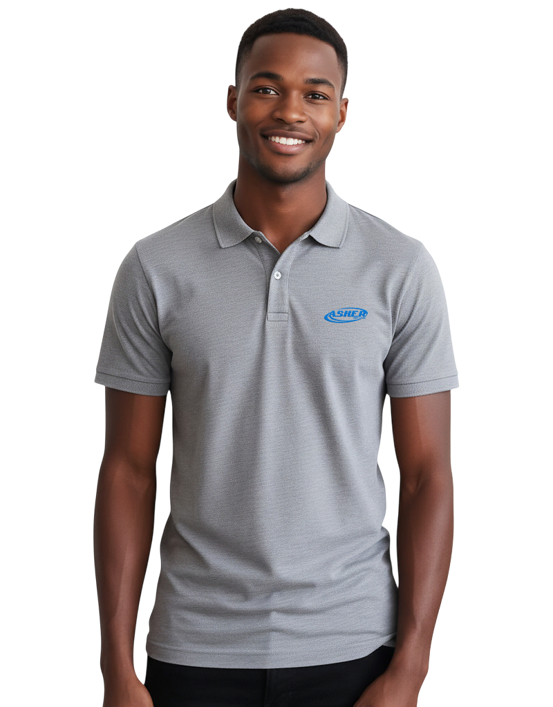 Asher Grey Unisex Polo IT