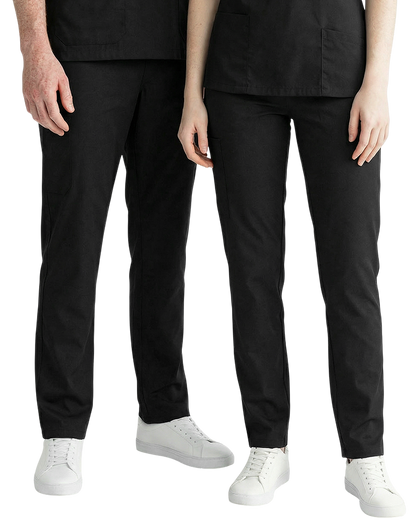 Black Unisex Scrub Pants