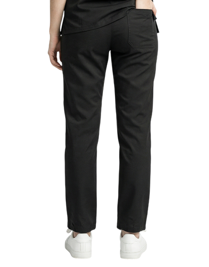 Black Unisex Scrub Pants