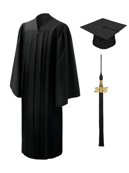Traditional Graduation Cap and Gown