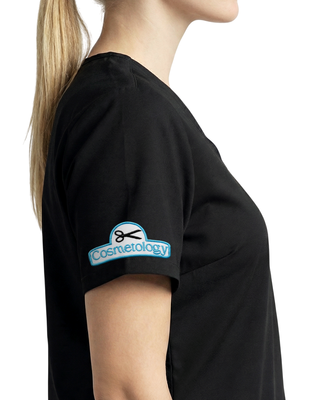Euphoria - Black Unisex Scrub Top