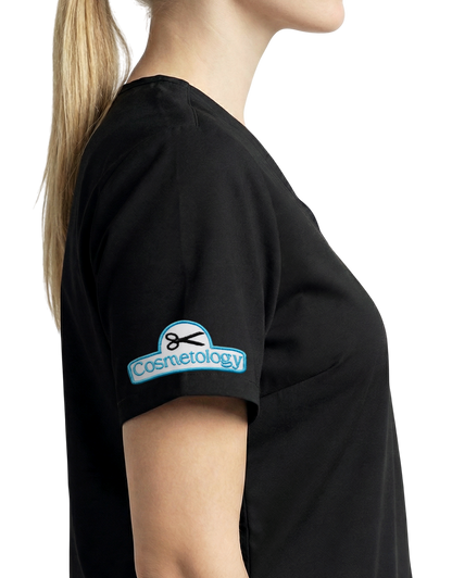 Euphoria - Black Unisex Scrub Top