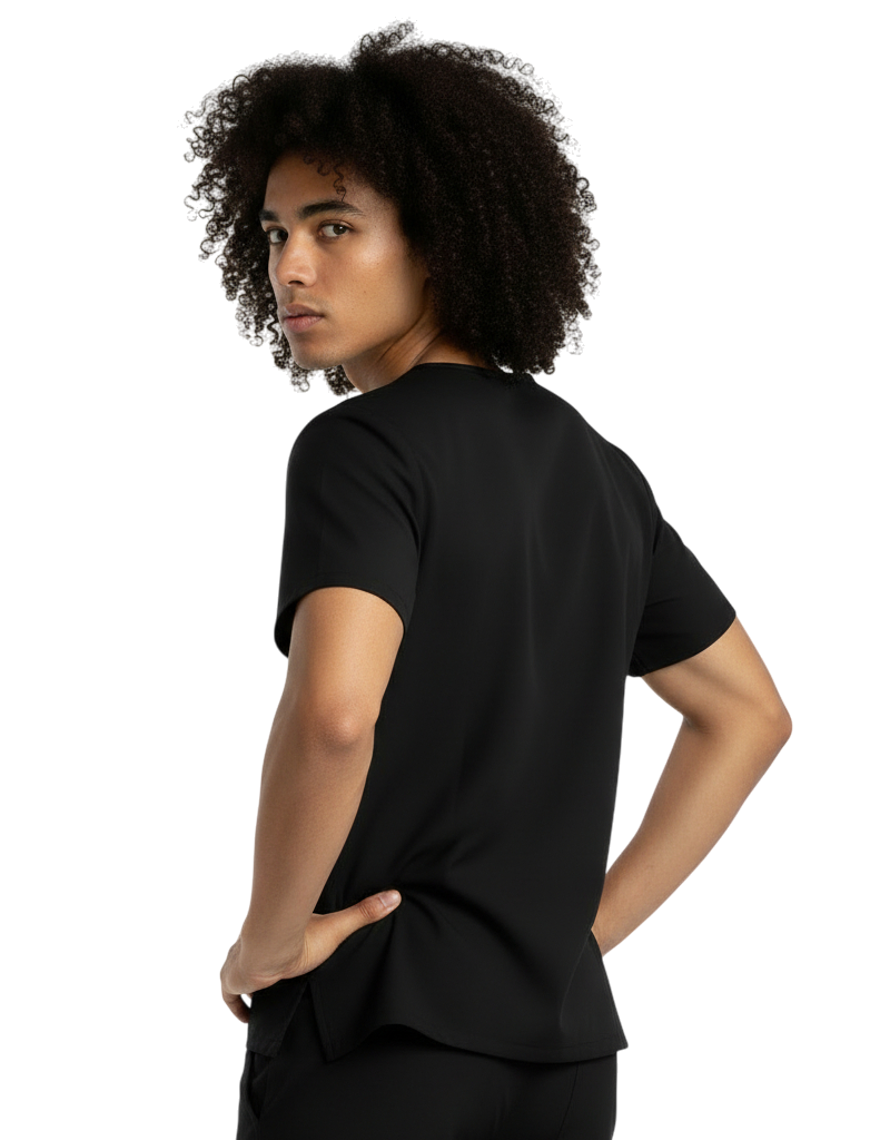Euphoria - Black Unisex Scrub Top