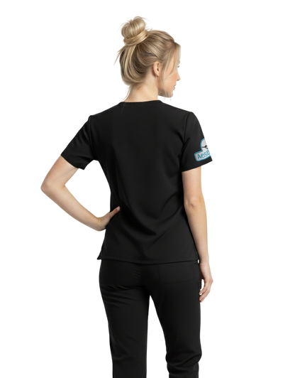 Euphoria - Black Unisex Scrub Top