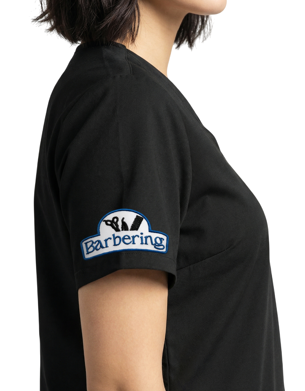 IBMC - Black Unisex Scrub Top