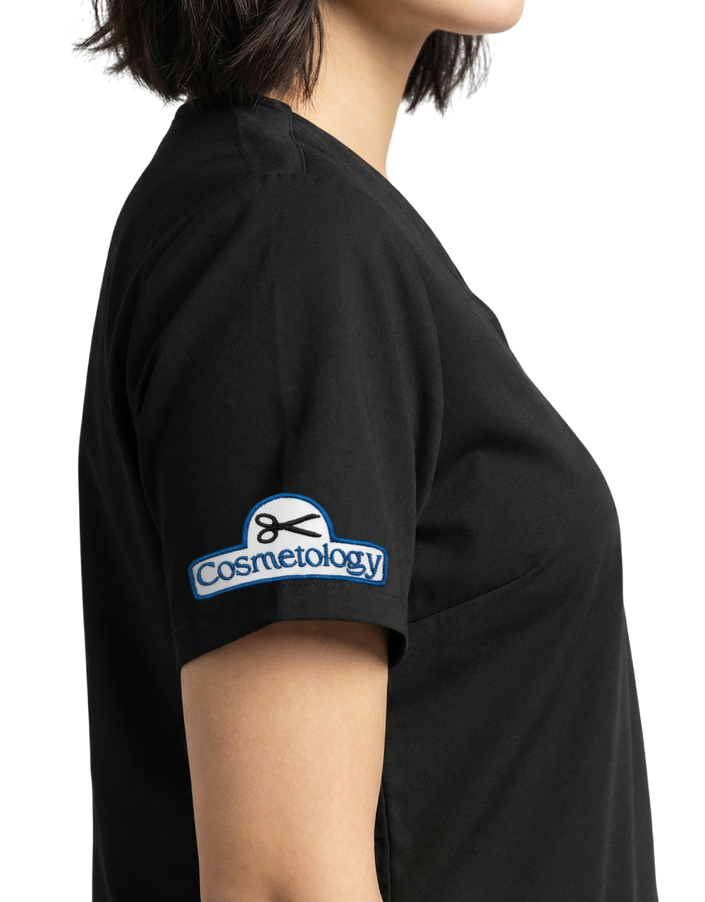 IBMC - Black Unisex Scrub Top