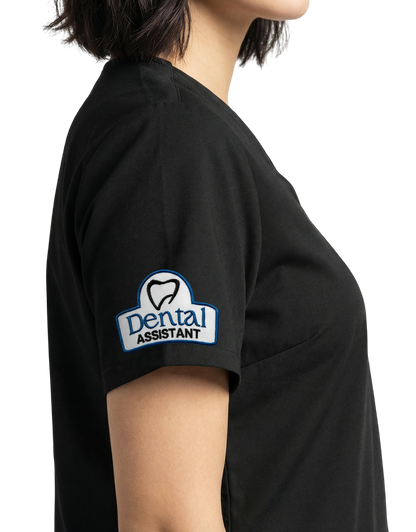 IBMC - Black Unisex Scrub Top