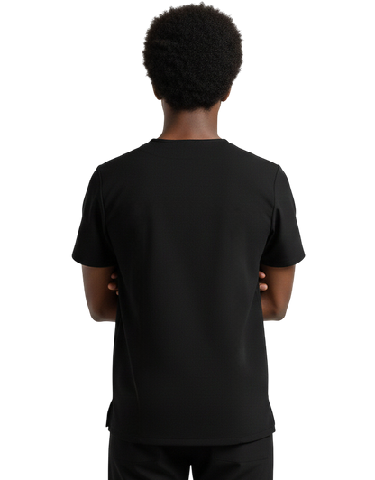 IBMC - Black Unisex Scrub Top