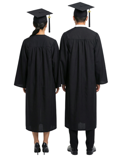 Traditional Graduation Cap and Gown